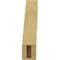 Ekena Millwork 3-inch W x 10-inch D x 14-inch H Geneva Rough Cedar Woodgrain TimberThane Knee Brace, Primed BRCUR03X10X14GNVRCPR - alternate 5